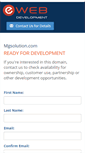 Mobile Screenshot of mgsolution.com